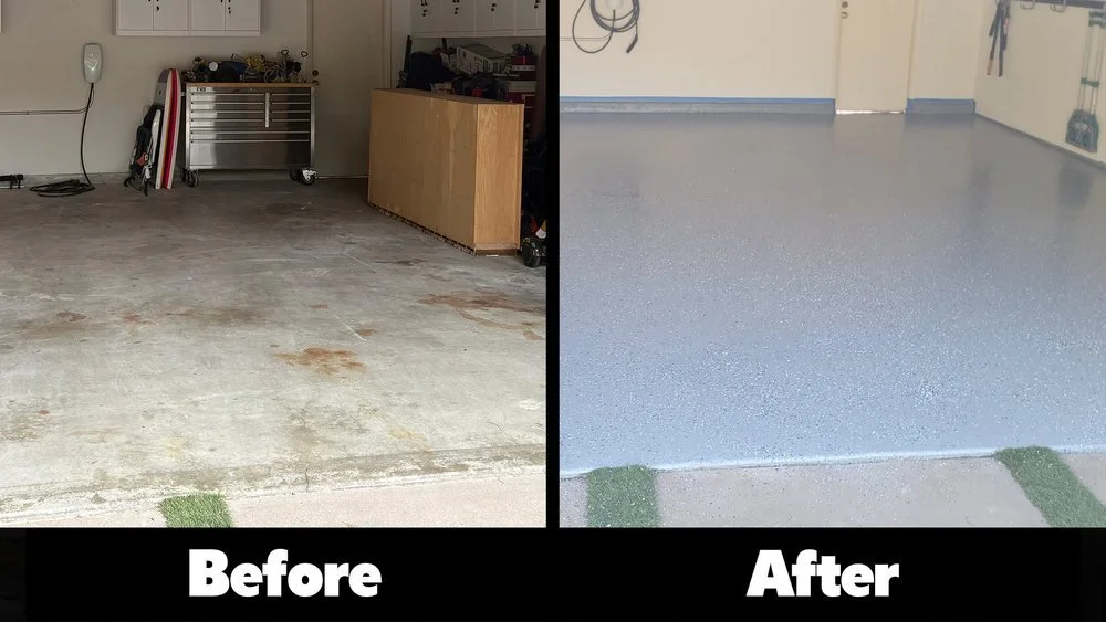 Garage epoxy floors