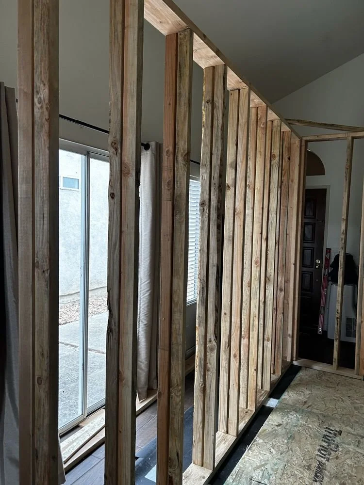 Living room framing