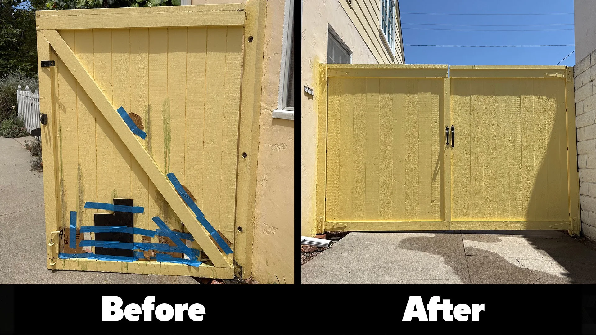 Driveway gate replacement