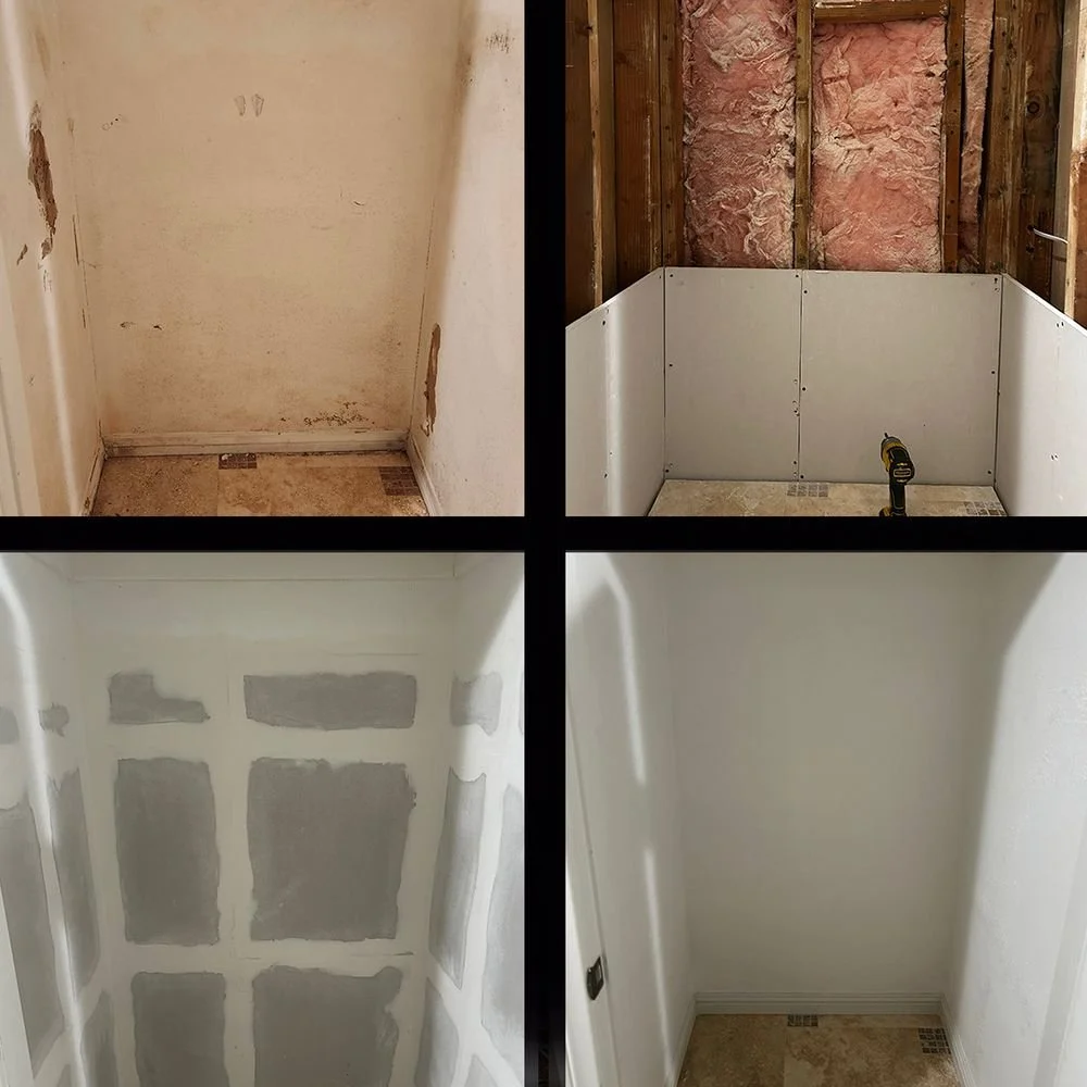 Drywall remediation and replacement