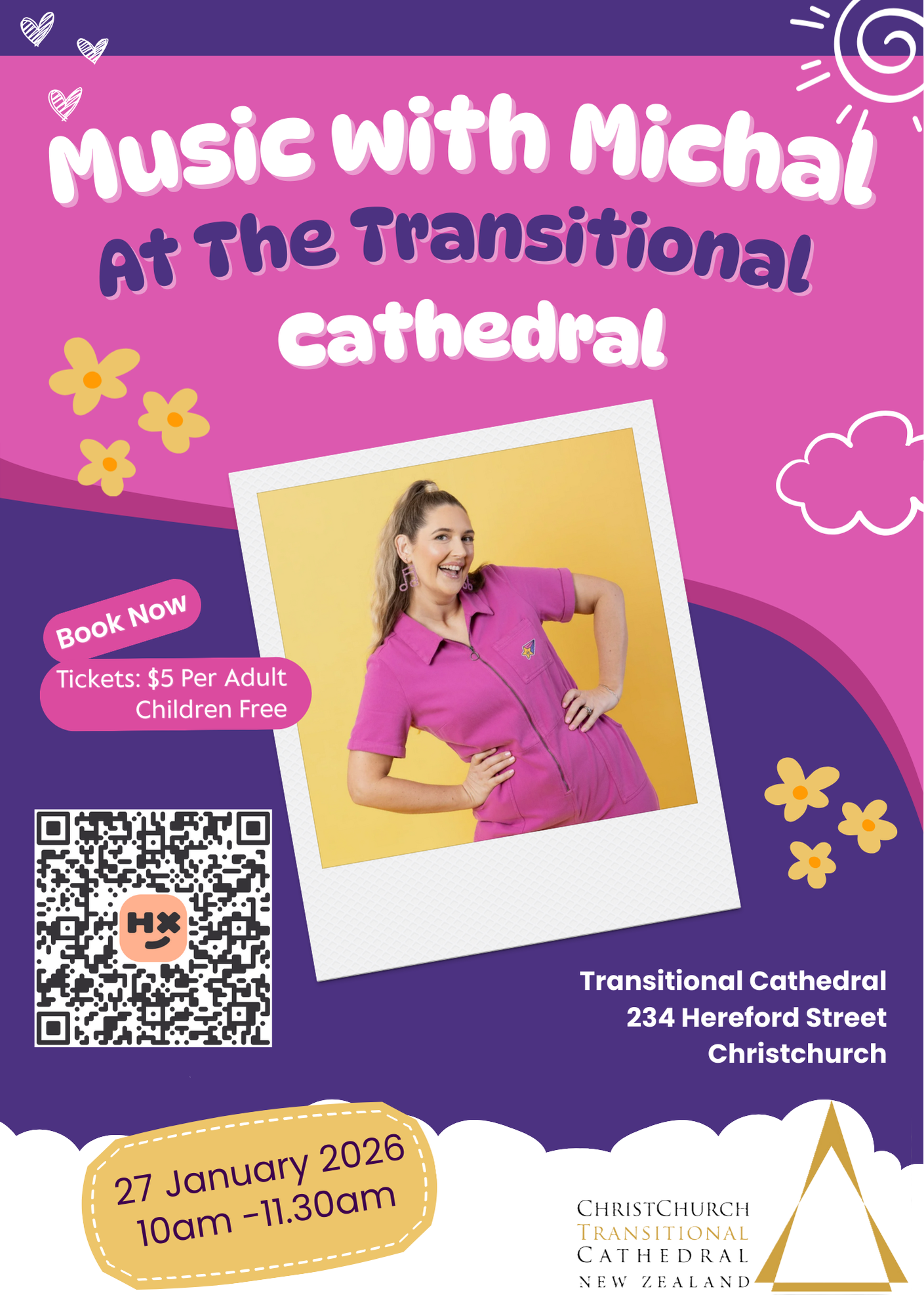 Music with Michal at the Transitional Cathedral