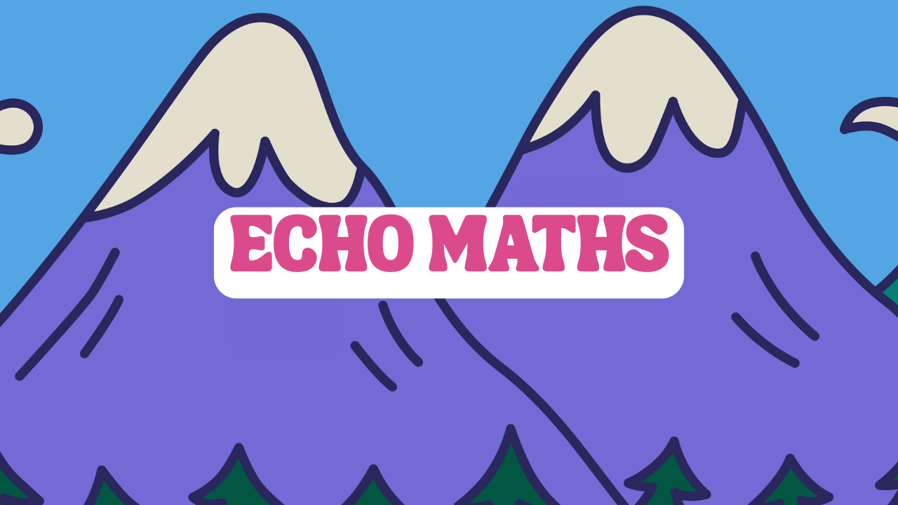 Roll the dice and follow the path—calling out shapes or solving echo equations as you go. Play solo or with friends, and see who can echo their way to the mountain first!