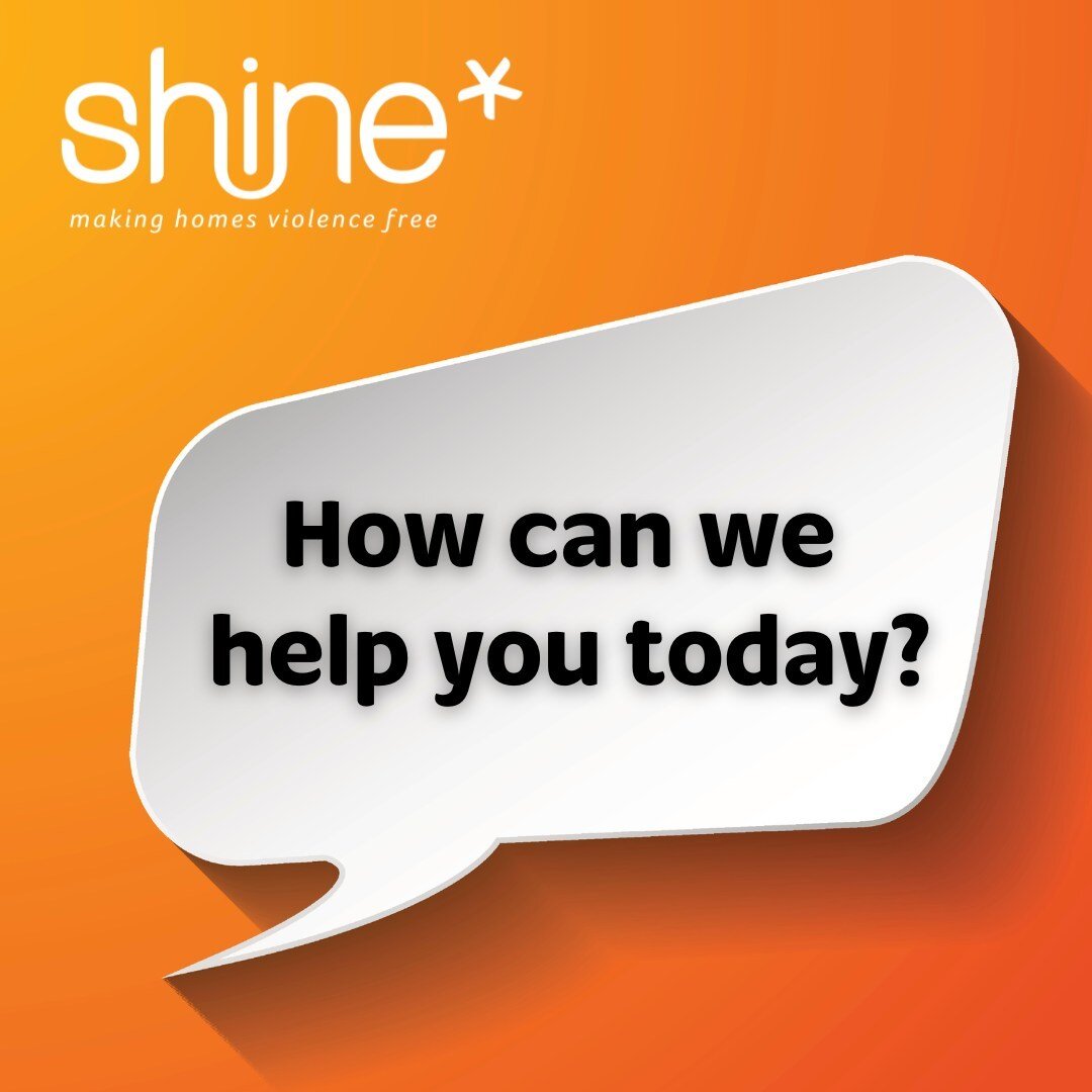 You can contact the Shine helpline online via a chat window on Shine&rsquo;s website (Link in bio). By clicking on the yellow &lsquo;Click here to chat with us&rsquo; button in the right-hand bottom corner of this website, you can chat live to a Shin