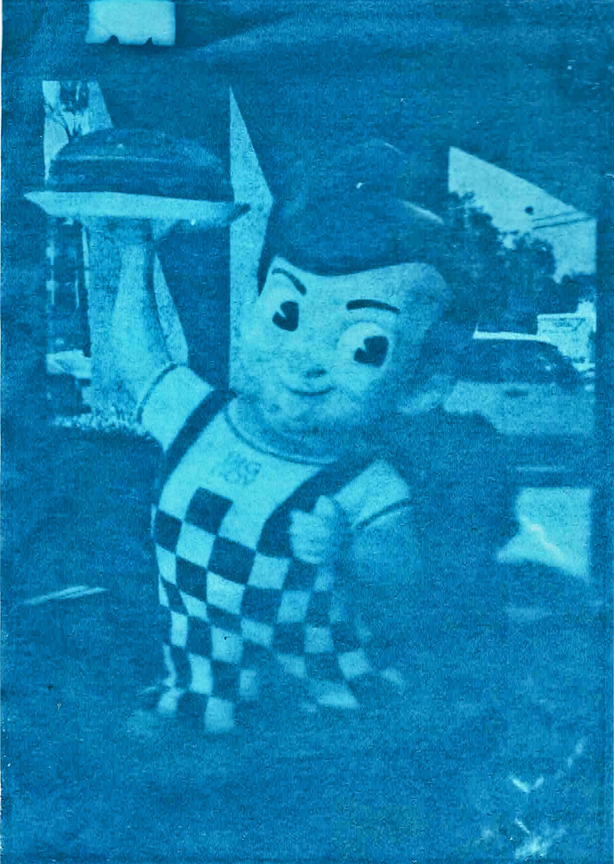 Big Boy. Cyanotype, 2025