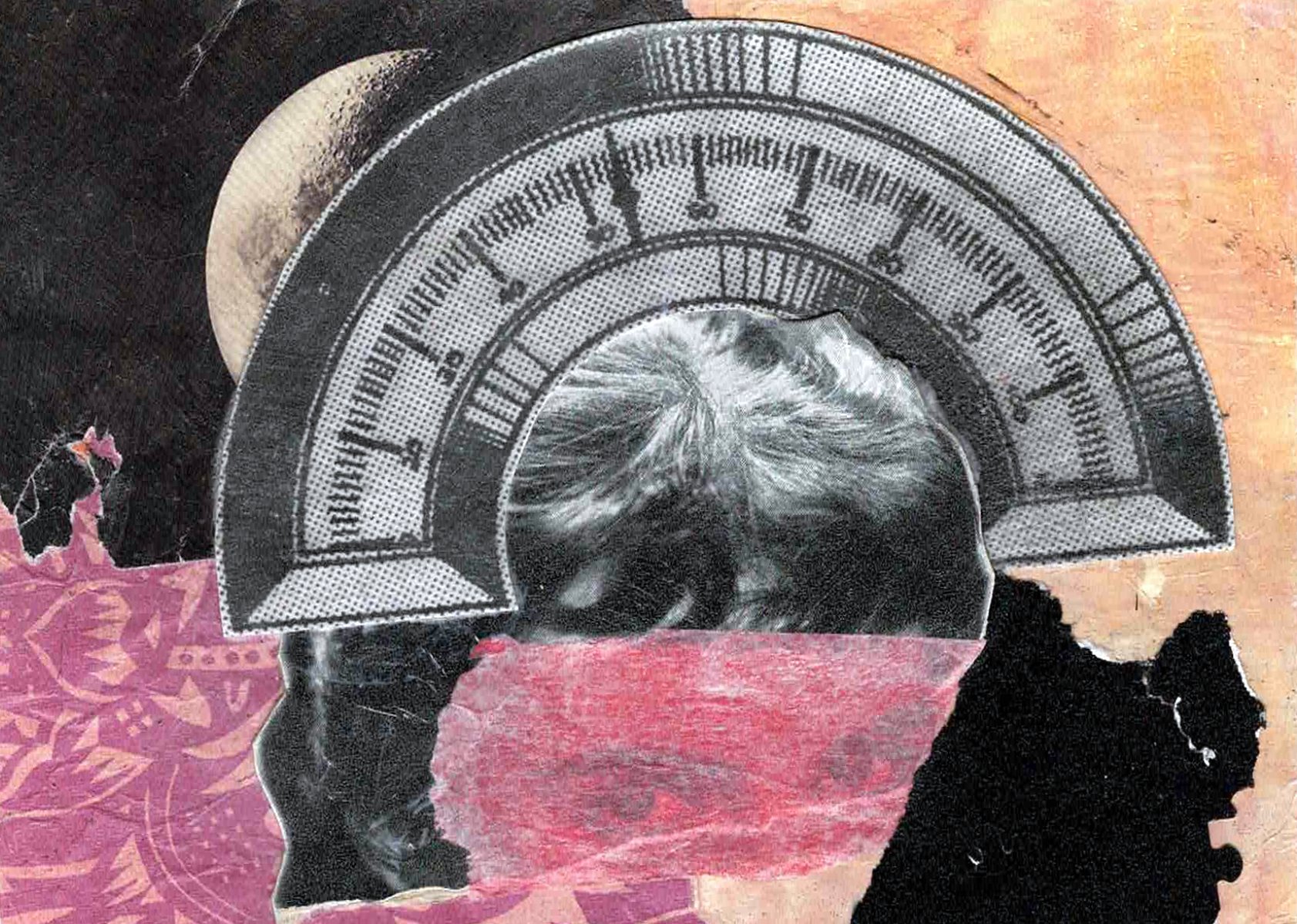 collage postcard, 4 x 5 inches (sent)
