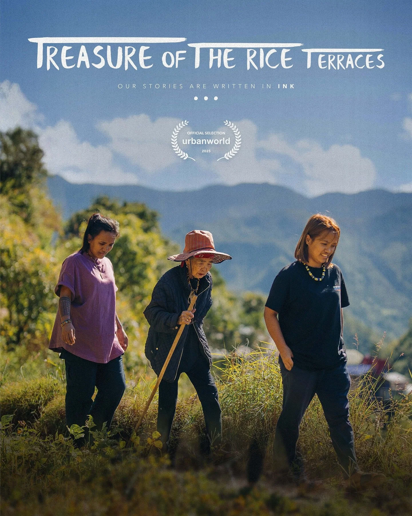 We&rsquo;re thrilled to announce Treasure of the Rice Terraces has been selected for @urbanworldff 2025! 

This marks the film&rsquo;s third festival and US premiere! Screening on November 1st in New York - ticket link in bio.