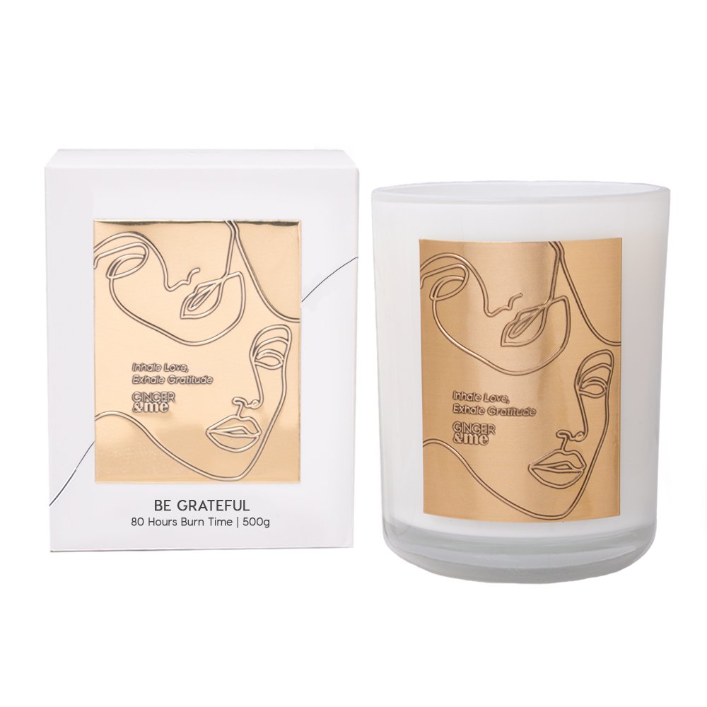 Mindfulness Candles 80 Hours Burn Time