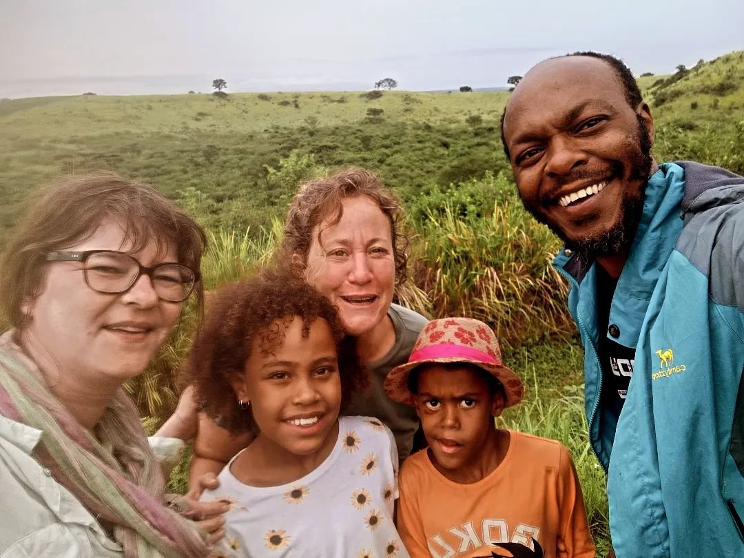 Enjoying.nature walk into the park with Farmer Brown.
We offer different nature walks all around Rubirizi crater lakes and forests...

Book now!