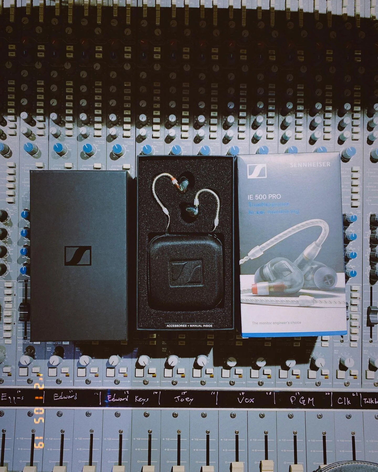 Welcome to the family 🔥🔥🔥#sennheiserie500pro THANK YOU @sennheiser_hk