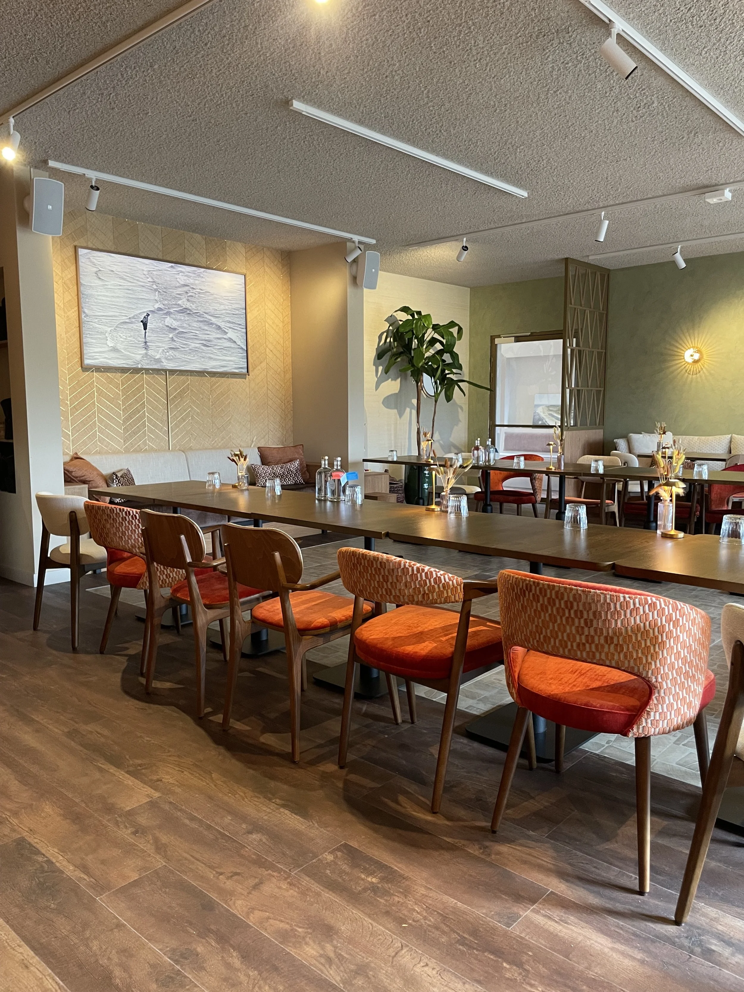 Opstelling Duinzaal vergaderen