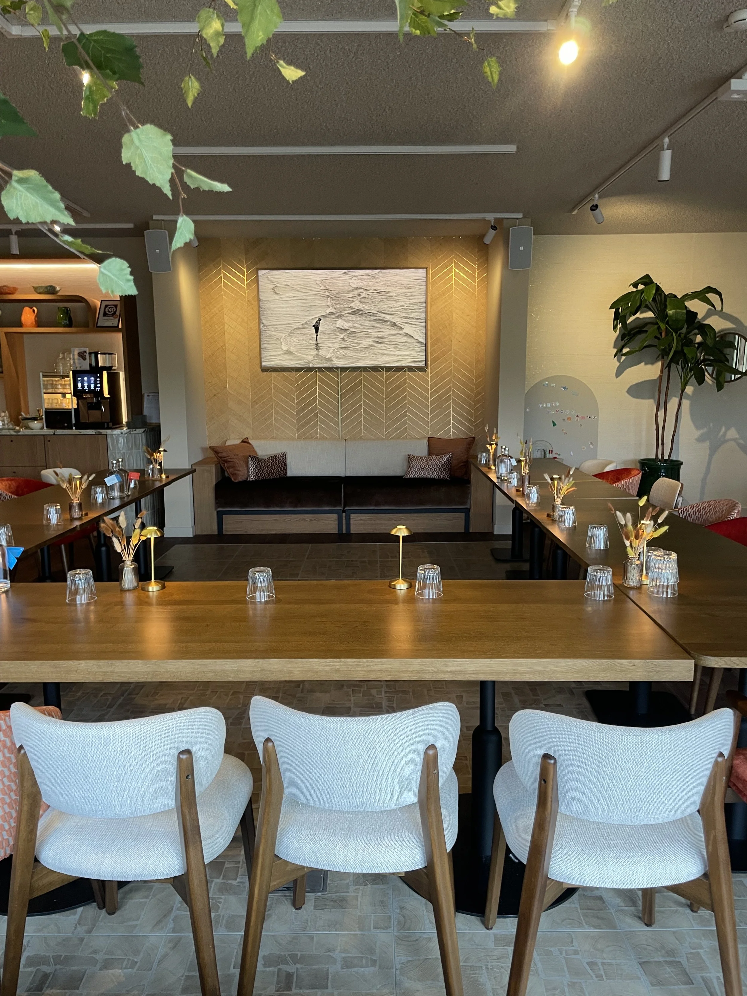 Presentatiescherm Duinzaal vergaderen