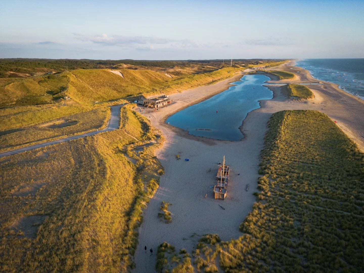 Lagune von Camperduin