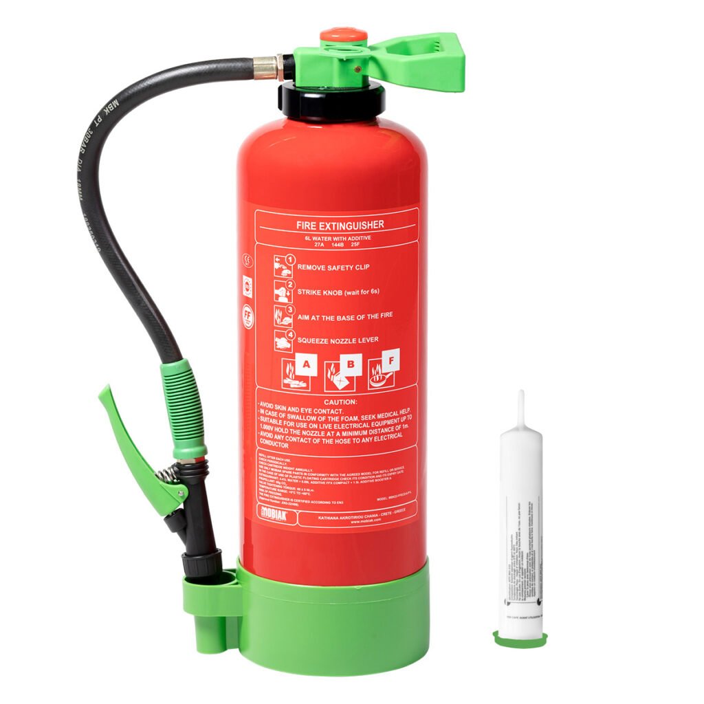 Schaum Fluorfrei Feuerlöscher 6L MBK 22-FFECO-6