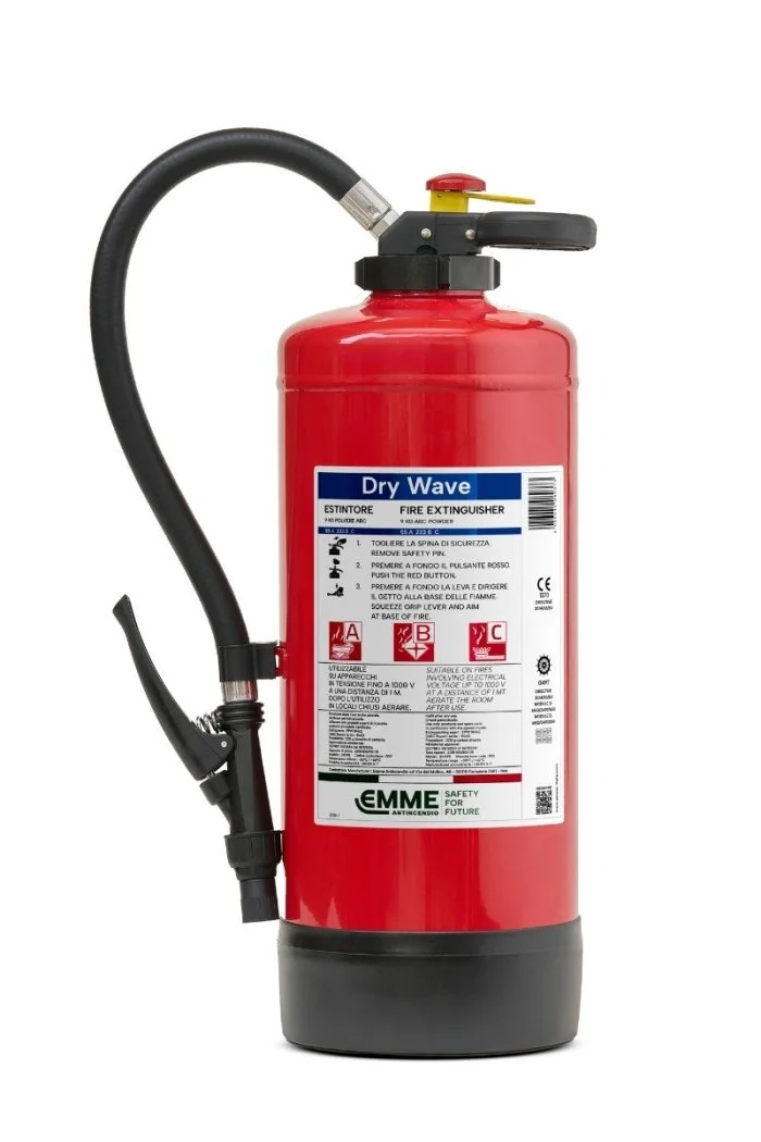 9 kg Pulver-Feuerlöscher