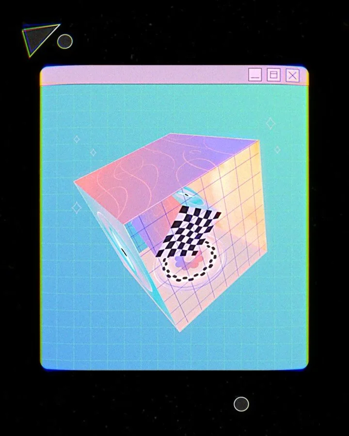 My first 3D animation ✏️ thought it was about time I dipped my toe into the 3D world after learning 2D for a while now.
Added lots of soft and glowy edges for a nice retro feel with some grain too ☺️
#animation #aftereffects #3danimations #branddes