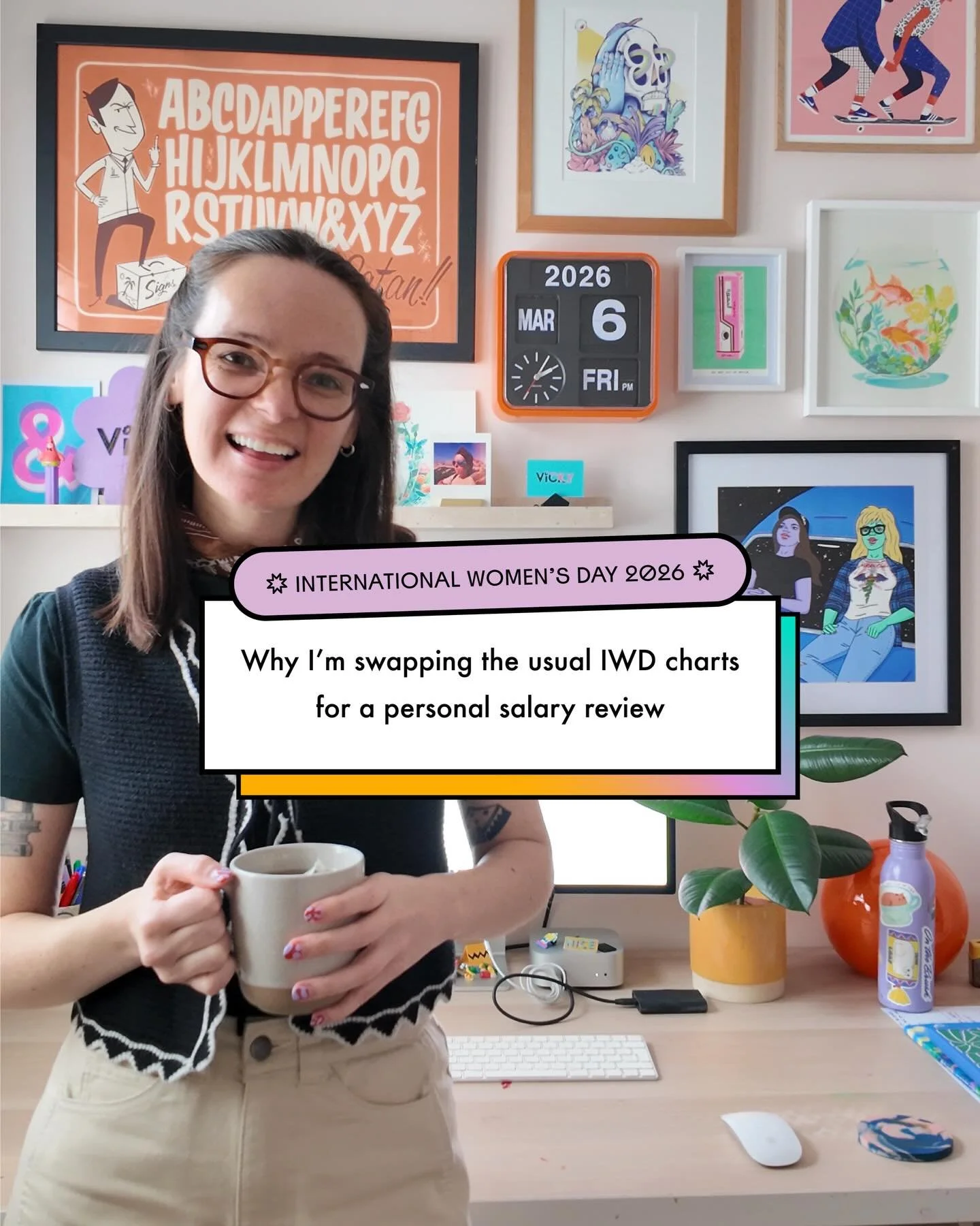 Every year I share the gender pay gap stats on International Women&rsquo;s Day which is coming up on Sunday. It&rsquo;s my way of keeping the conversation going around something that honestly feels like it should be illegal by now.

Last year I put t