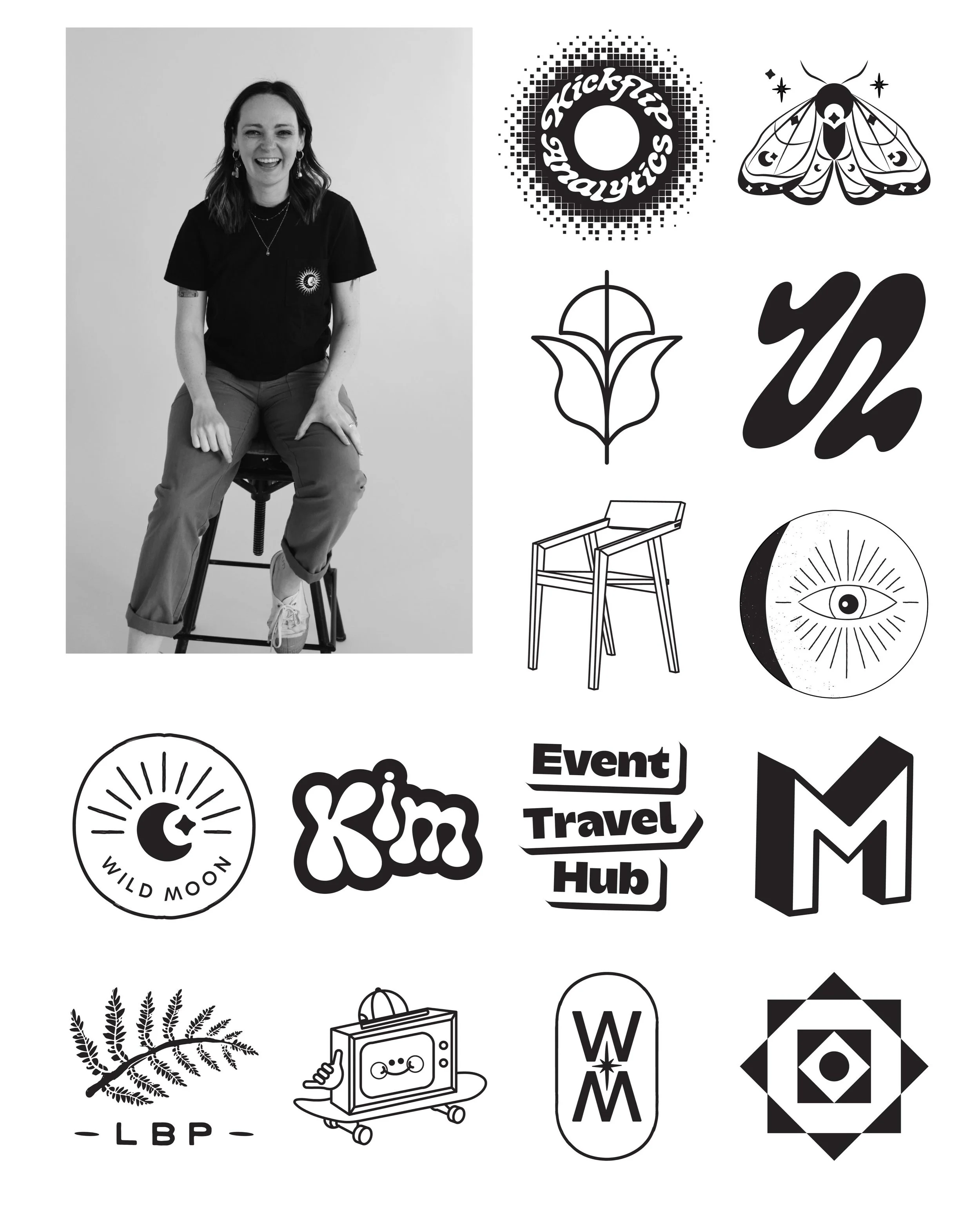 Having fun with the @logoarchive.now @logoarchive trend. Some of these are super old, some are super new. But all for small, independent businesses. Logos and idents will always look better in 100% black. Or #121111 to be exact. 

Loved looking throu
