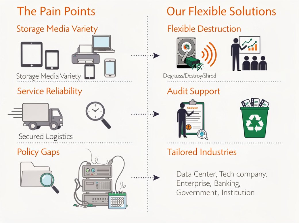 Everyone talks about data security and sustainability, what are the real pain point for enterprise?