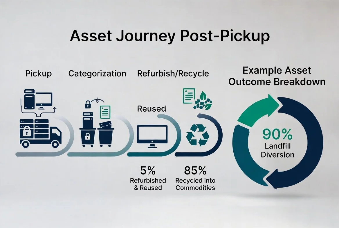 #5 Transparency After Pickup—What Happens to Your Retired IT Assets?