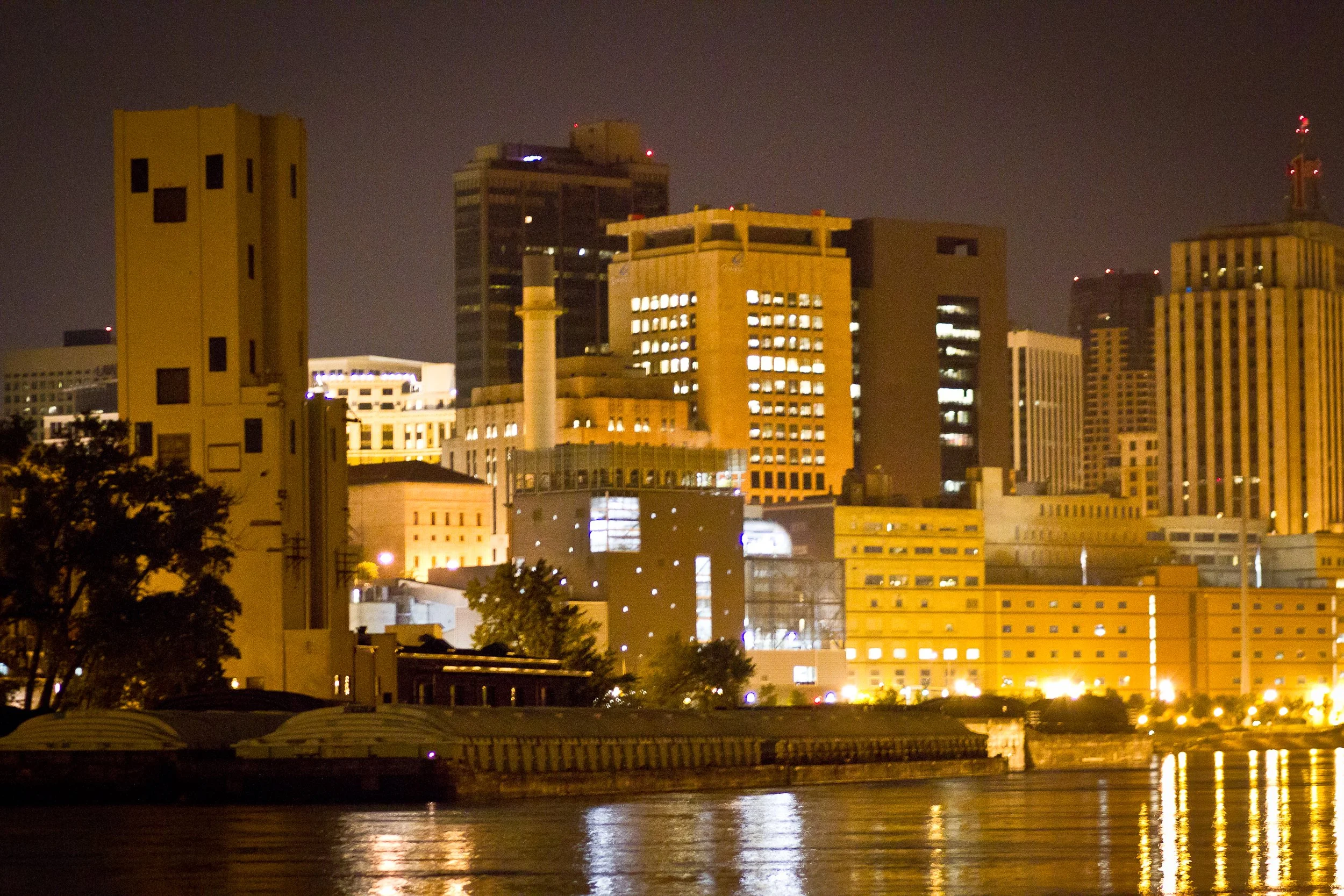 Historical St. Paul skyline photographed by Tony Webster in 2011; illustrative city context, not a project property.