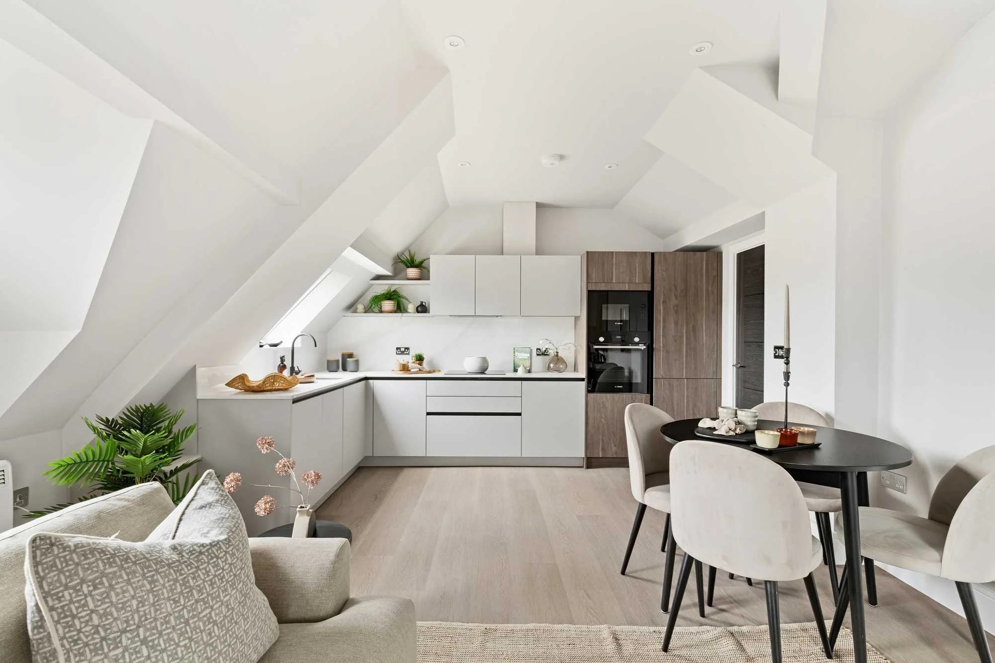 Apartment 8 - Living/Dining/Kitchen