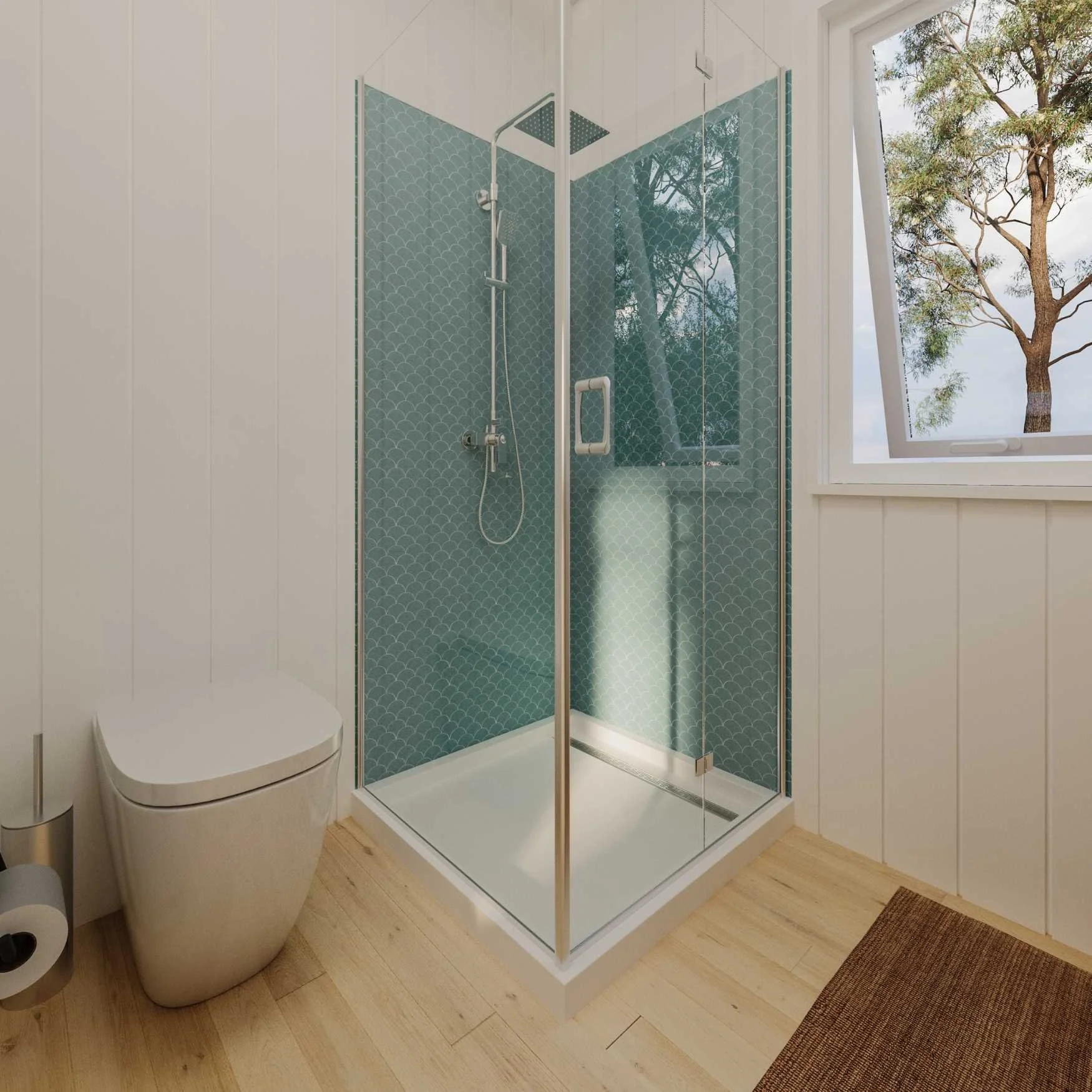 Model 2: Paradiso Tiny Home Bathroom