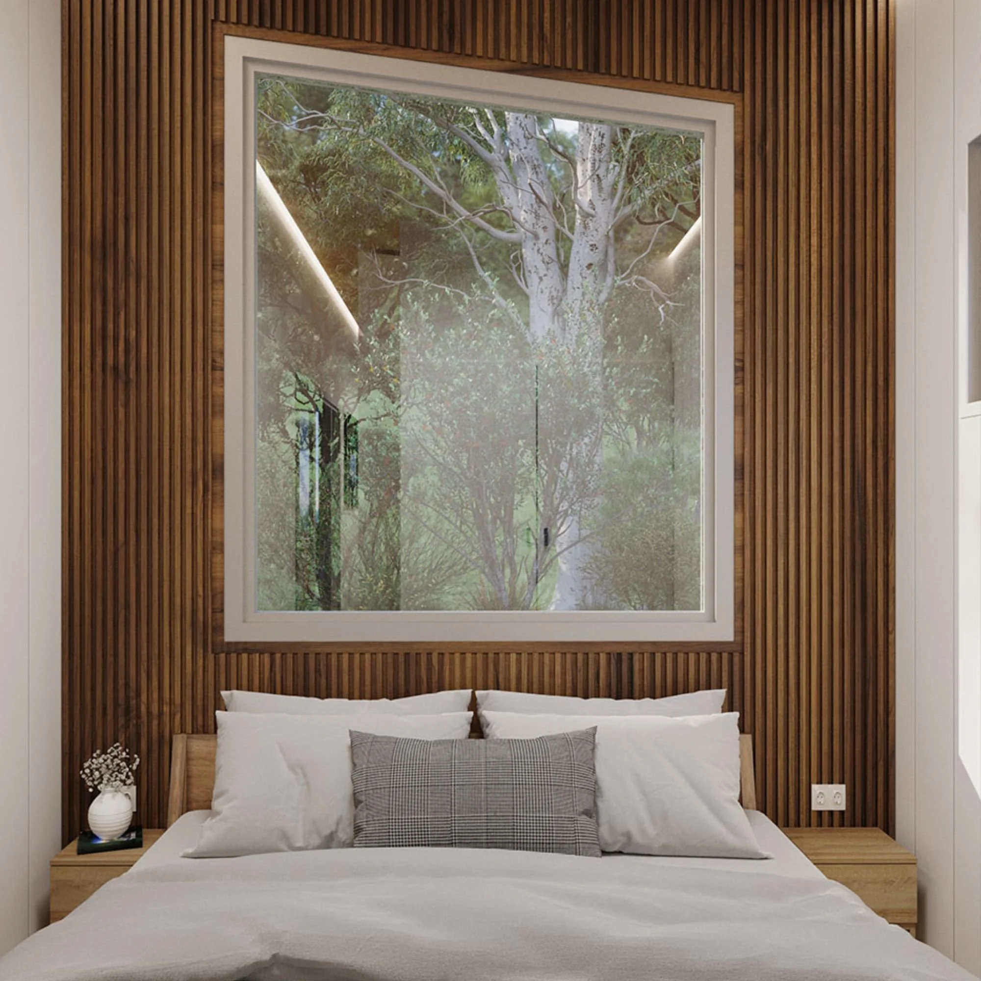 Acaia Tiny House Bedroom View