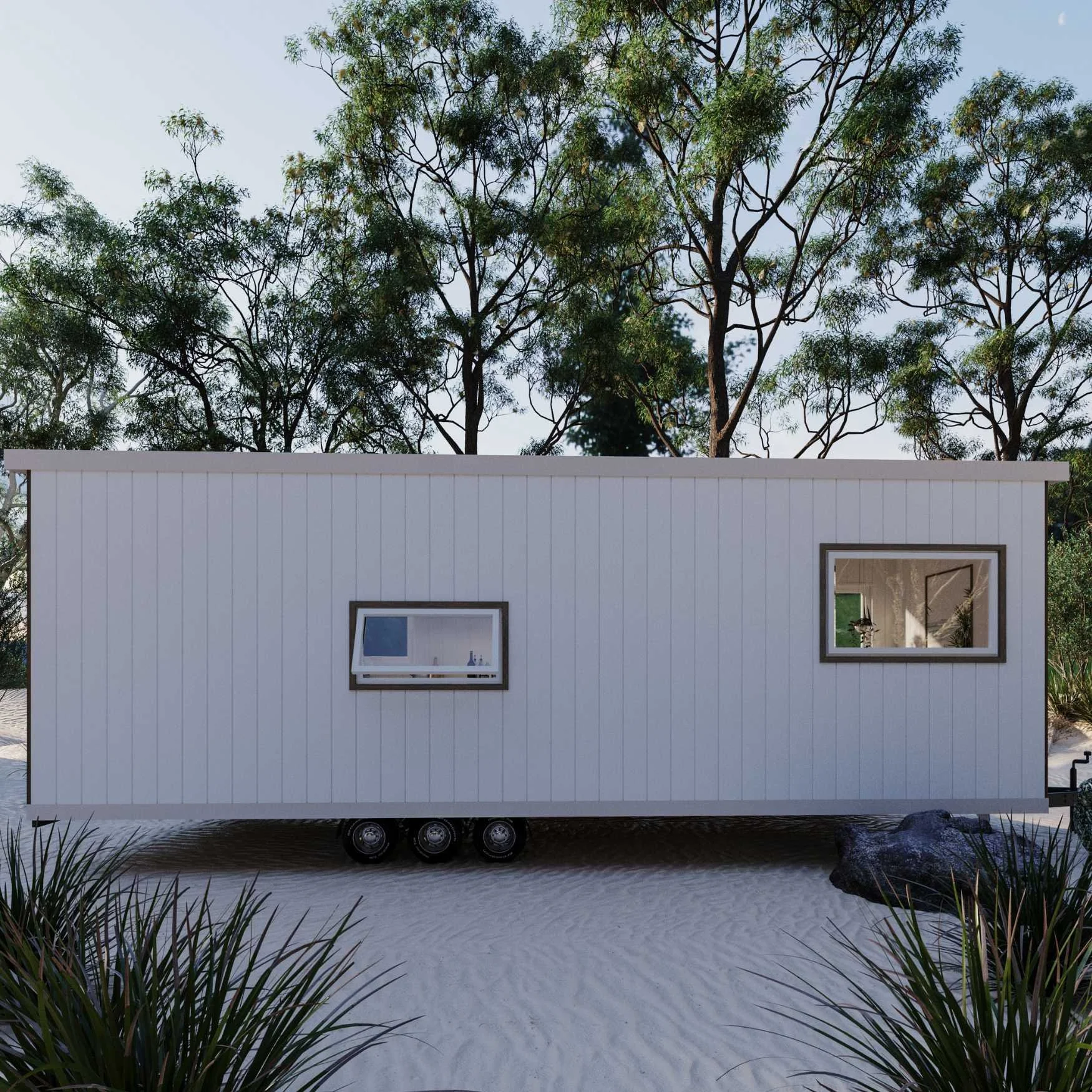 Model 2: Paradiso Tiny House Exterior View