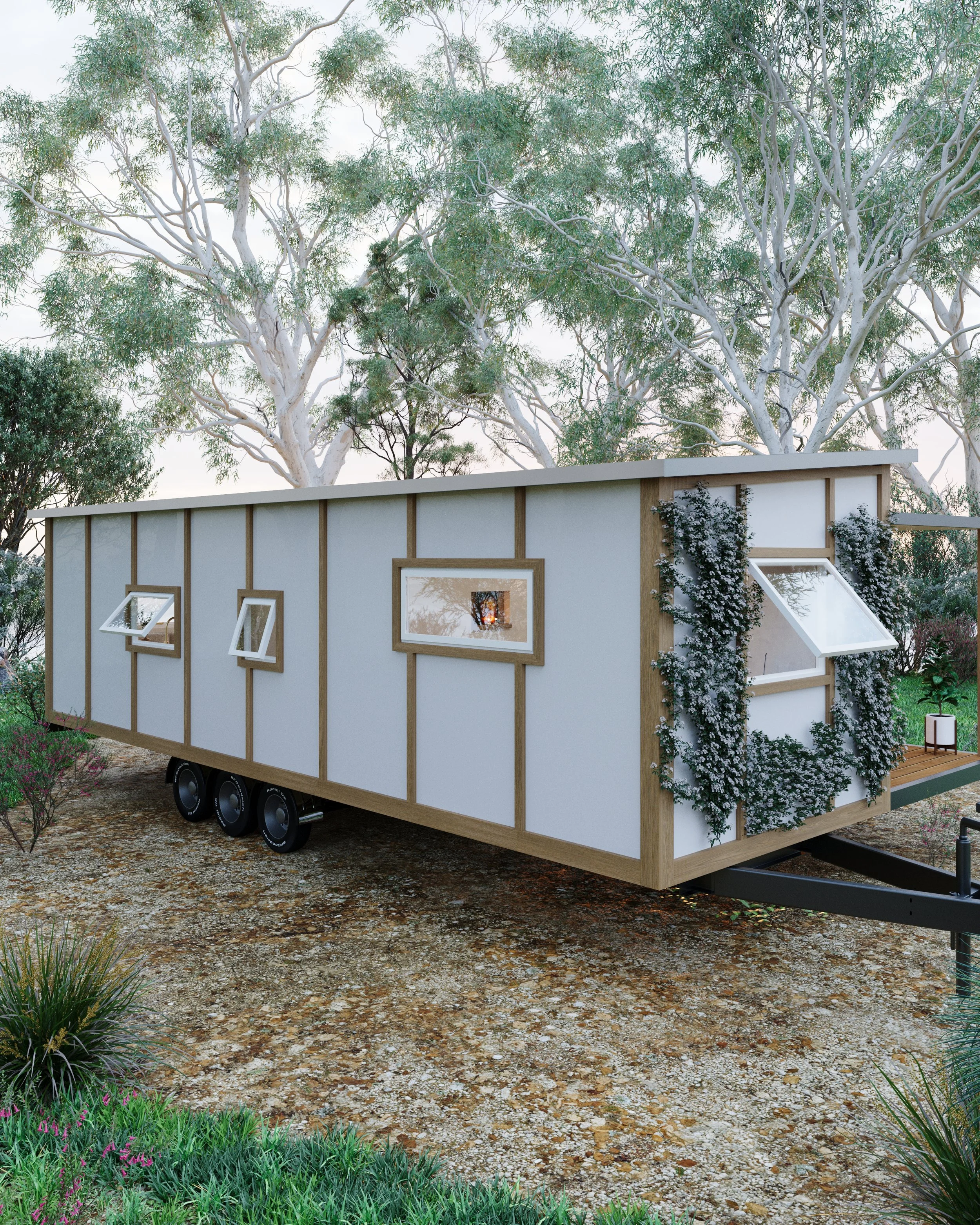 Torakina outside backwall