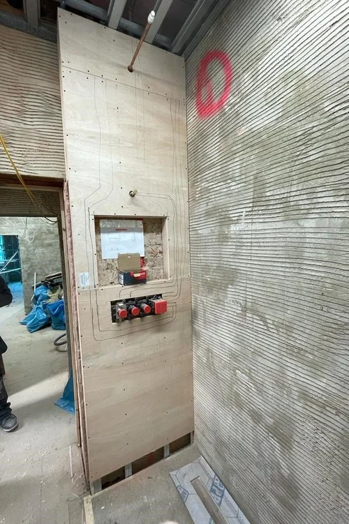 Oakwood Court plant room detail