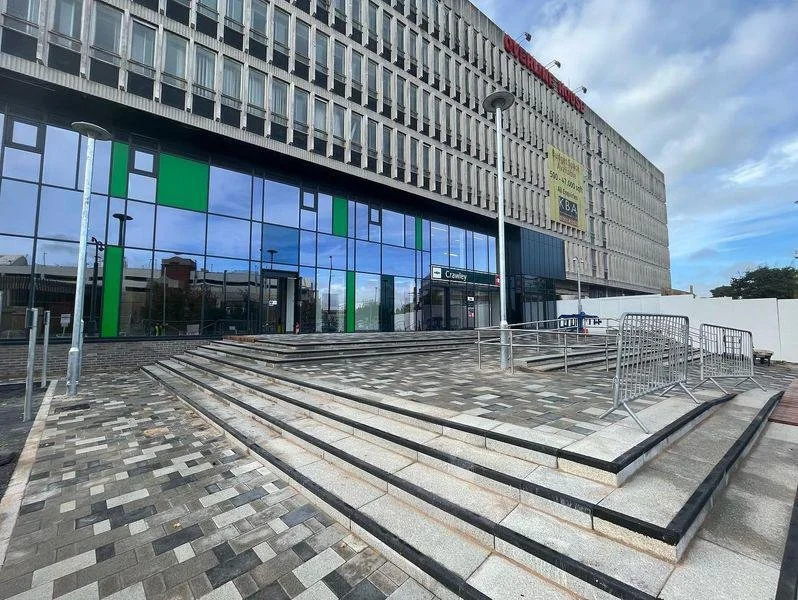 Crawley Train Station — refurbished concourse