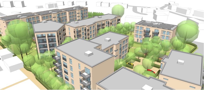 Ivy Lane Phase 1, Oxford — completed scheme