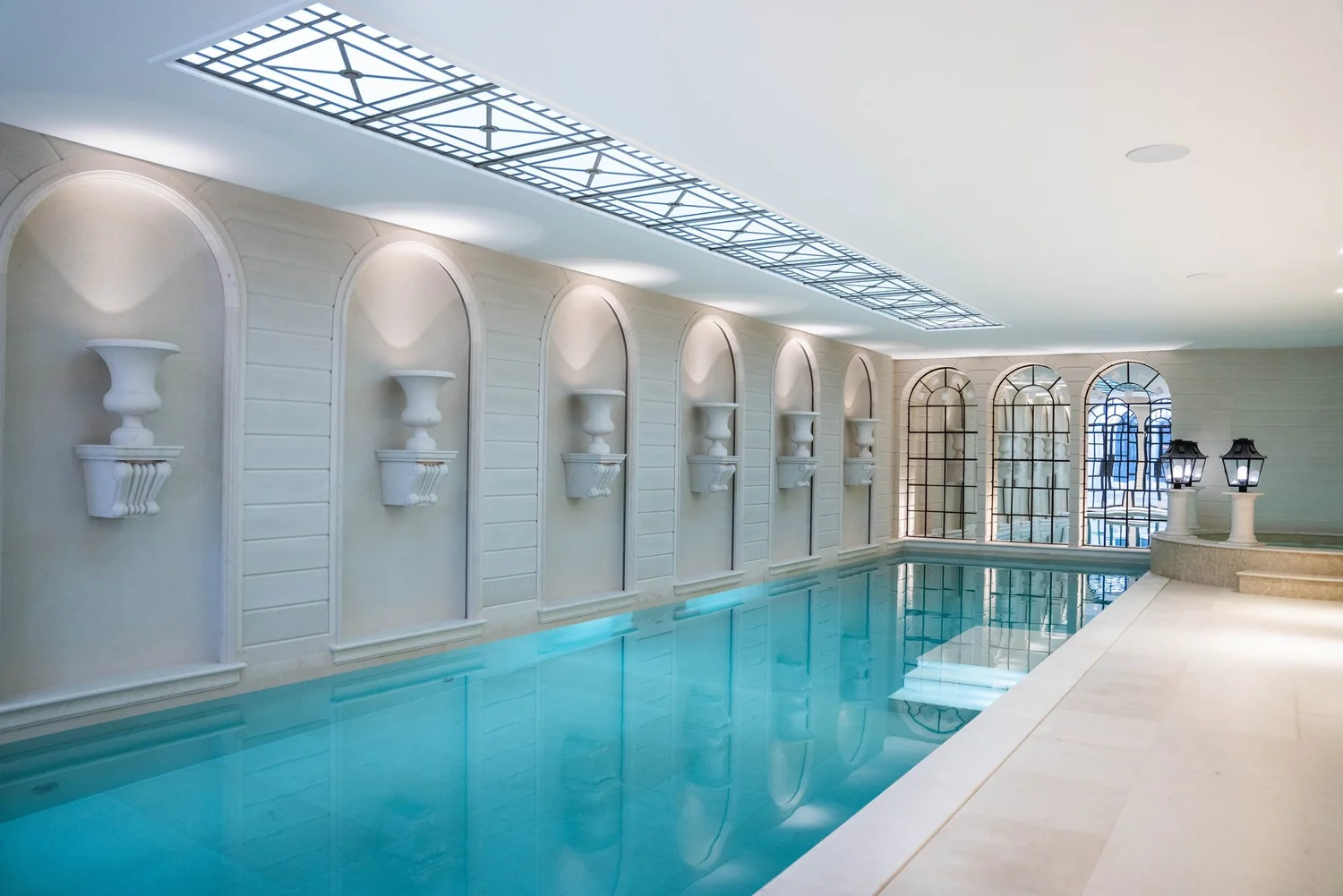 Avenue Road, Swiss Cottage — completed interior