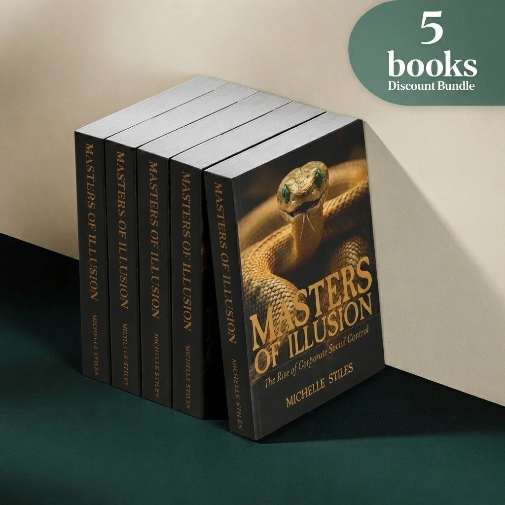 Masters of Illusion: The Rise of Corporate Social Control - 5 Book Bundle