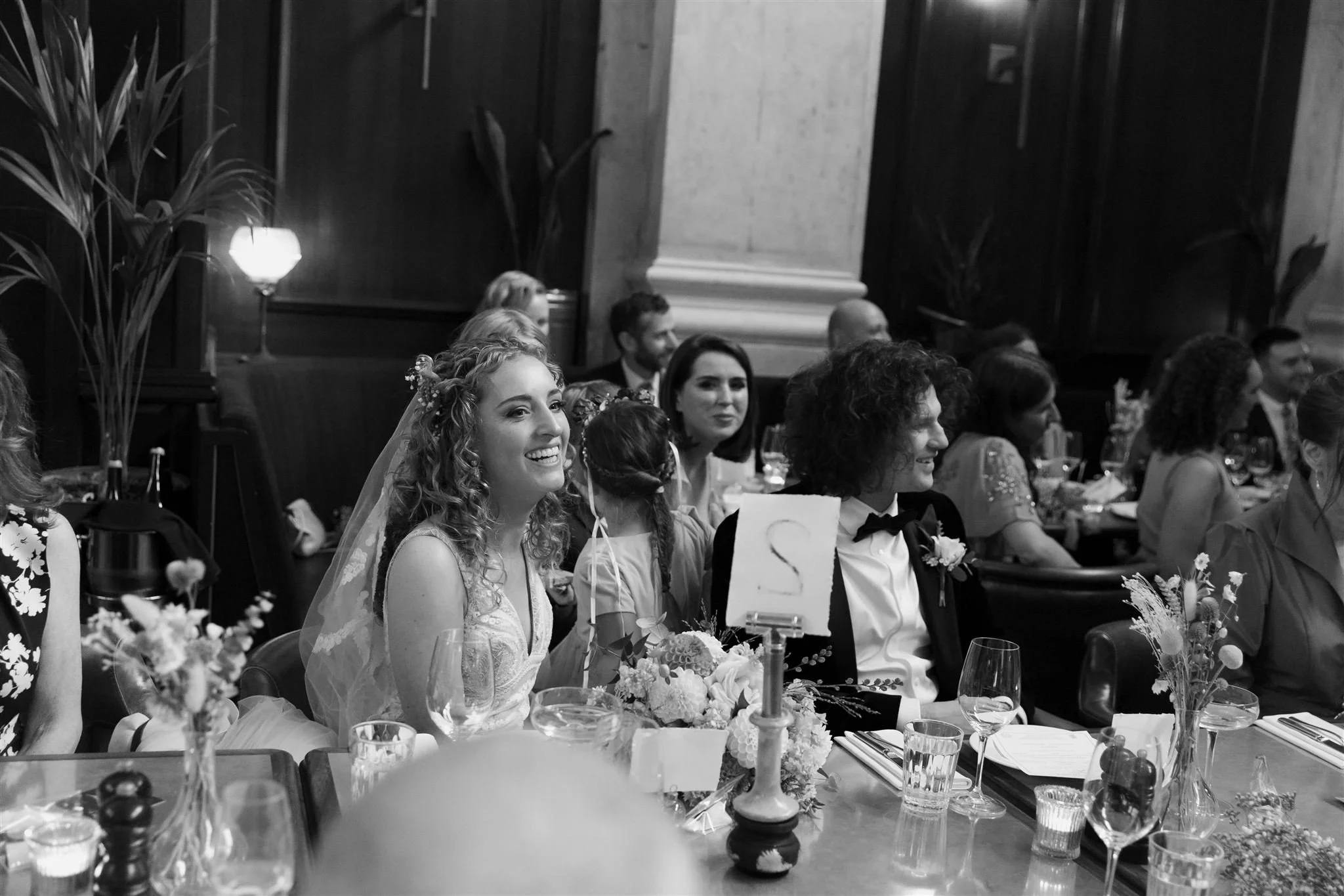 A wedding day at Hawksmoor in Edinburgh, Scotland.