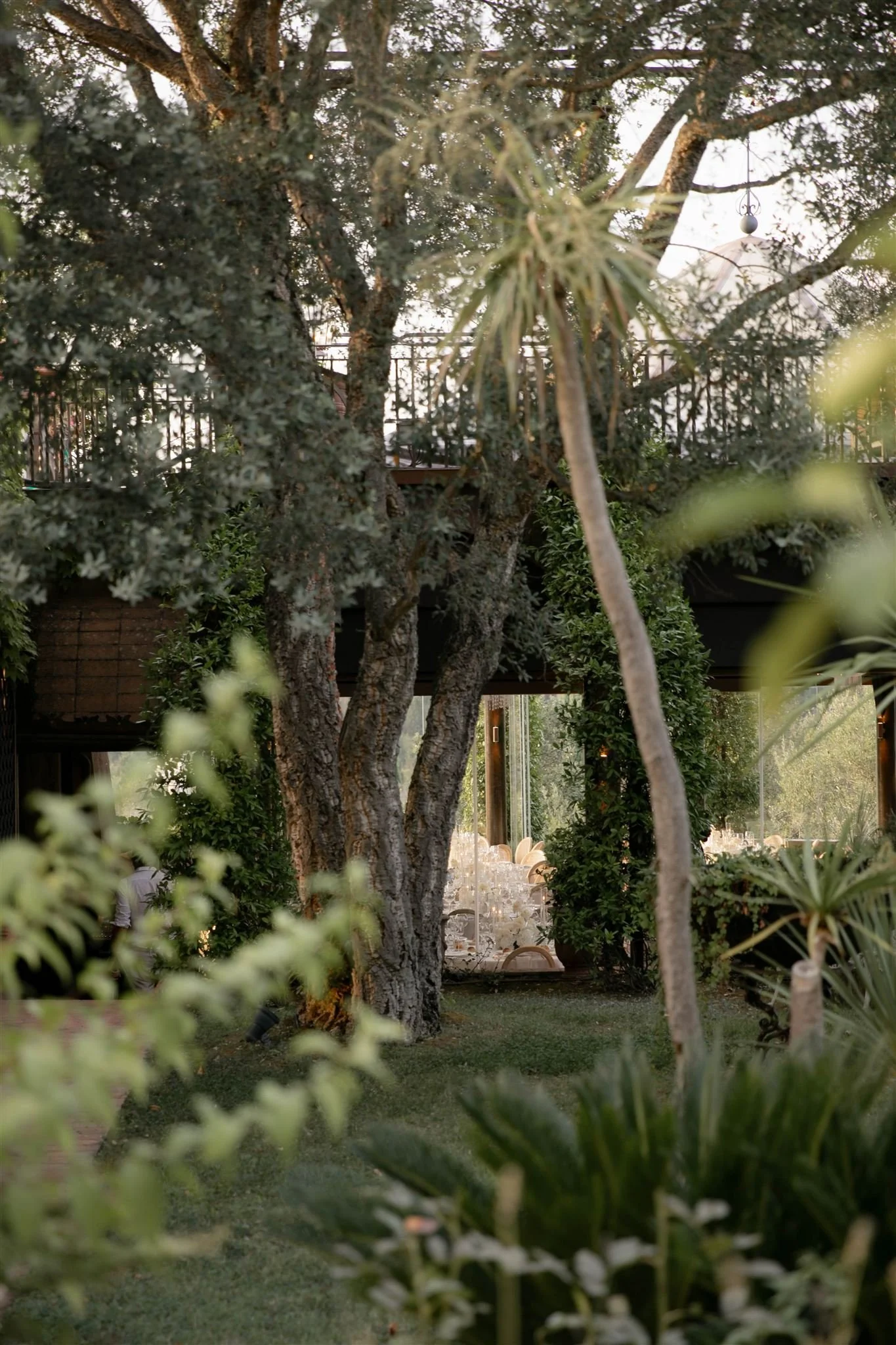 A wedding reception at Tenuta Corbinaia Villa in Tuscany, Italy.