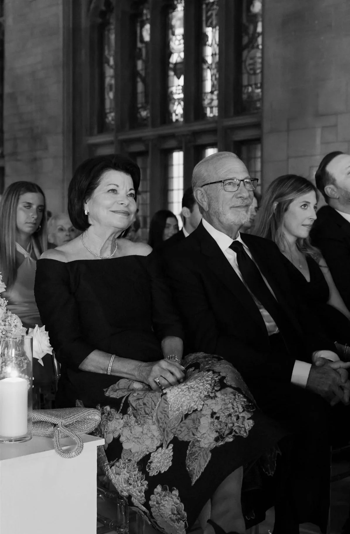 A wedding ceremony at The University Club of Chicago.