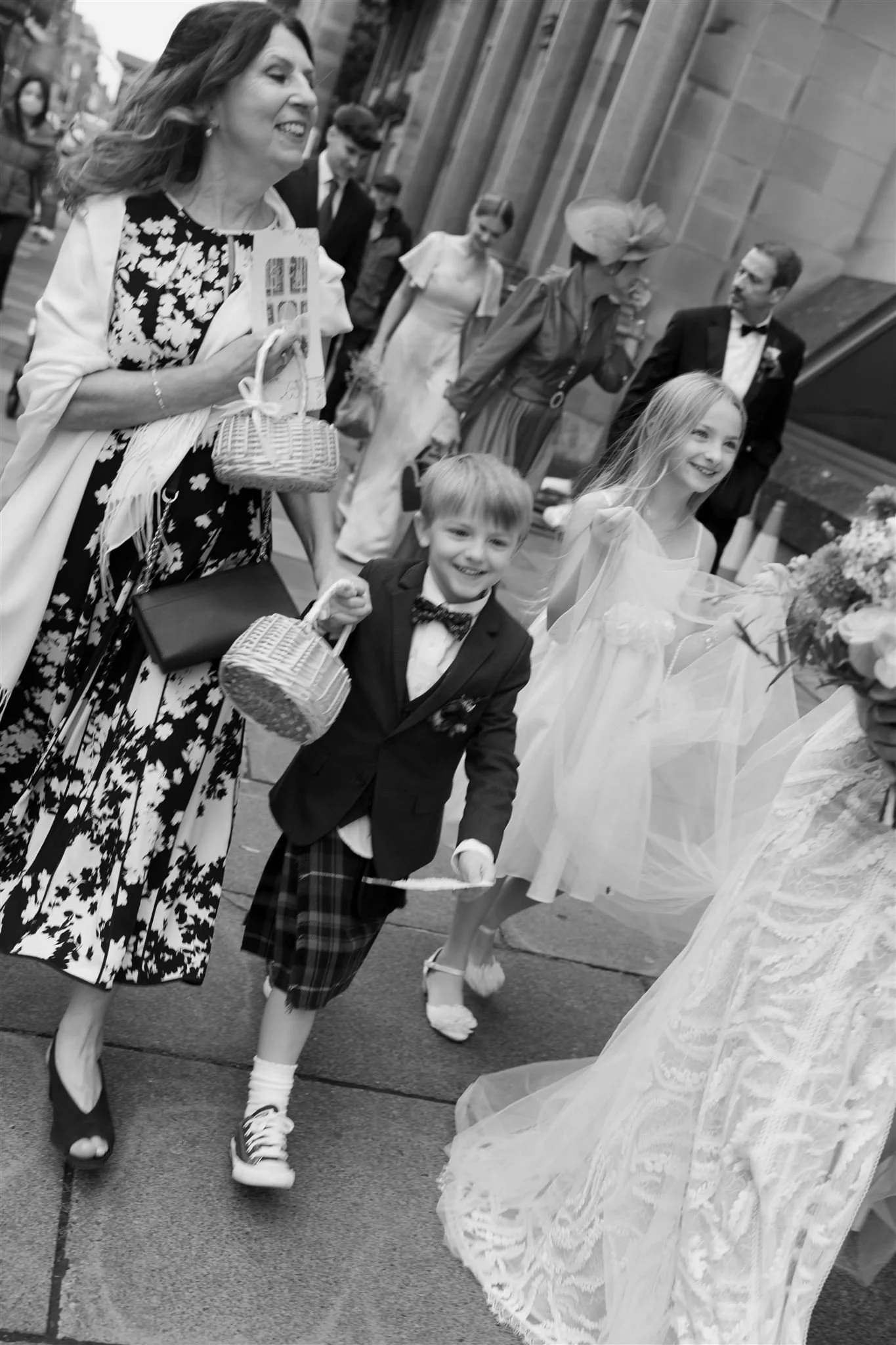A wedding day at The InterContinental George Hotel in Edinburgh, Scotland.