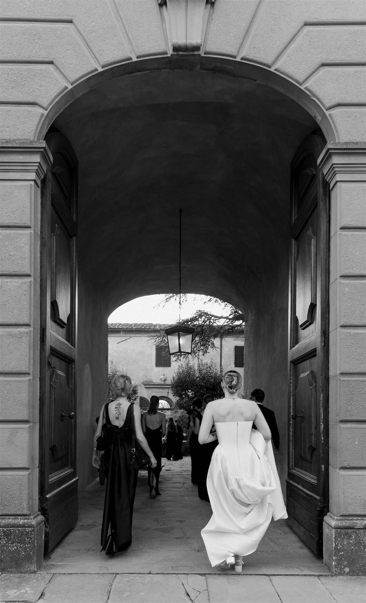A wedding day at Villa Medicea Di Lilliano in Tuscany, Italy.