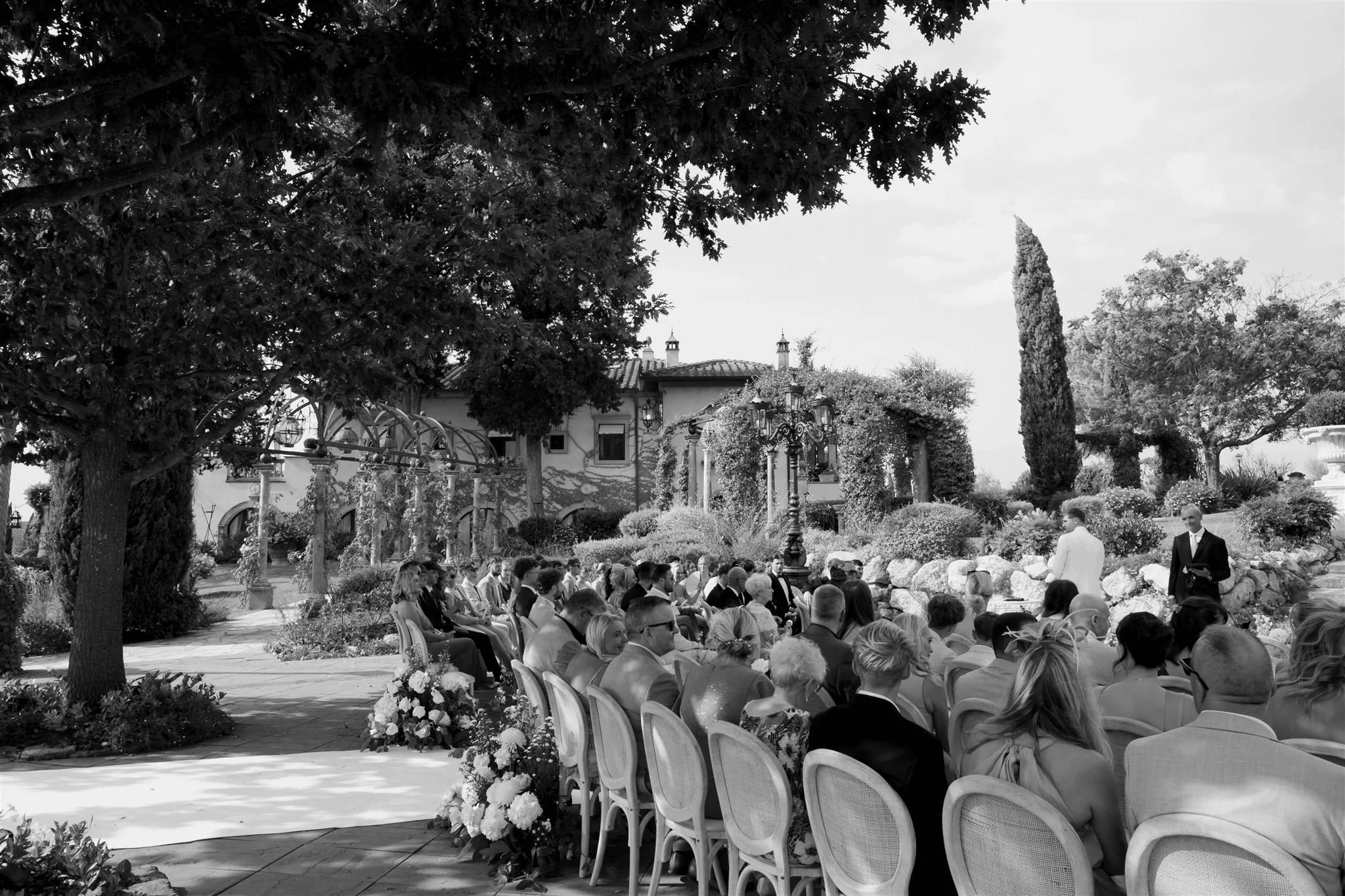 A wedding day at Tenuta Corbinaia Villa in Tuscany, Italy.