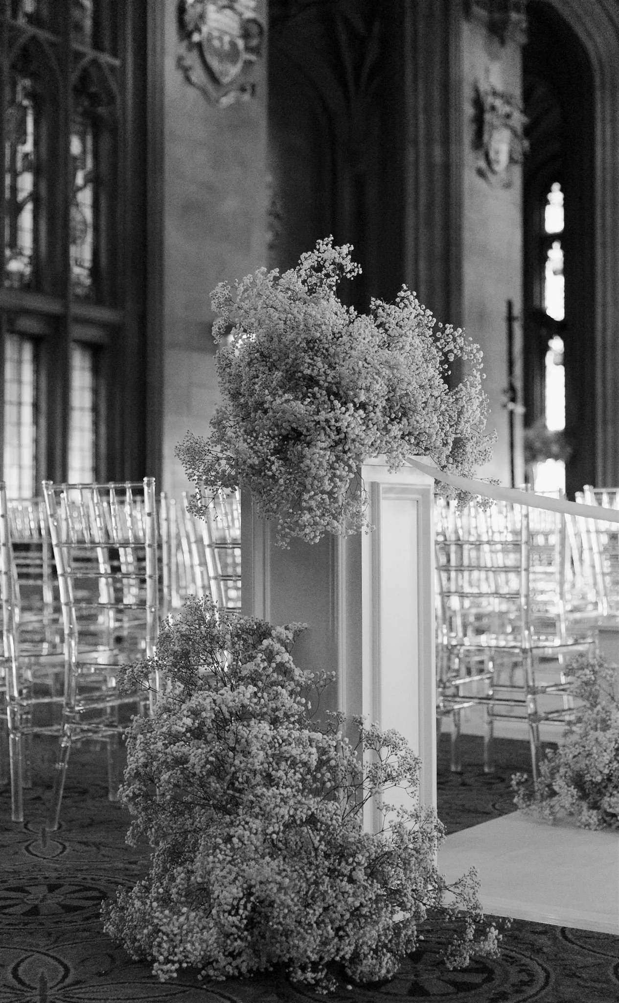 A wedding ceremony at The University Club of Chicago.