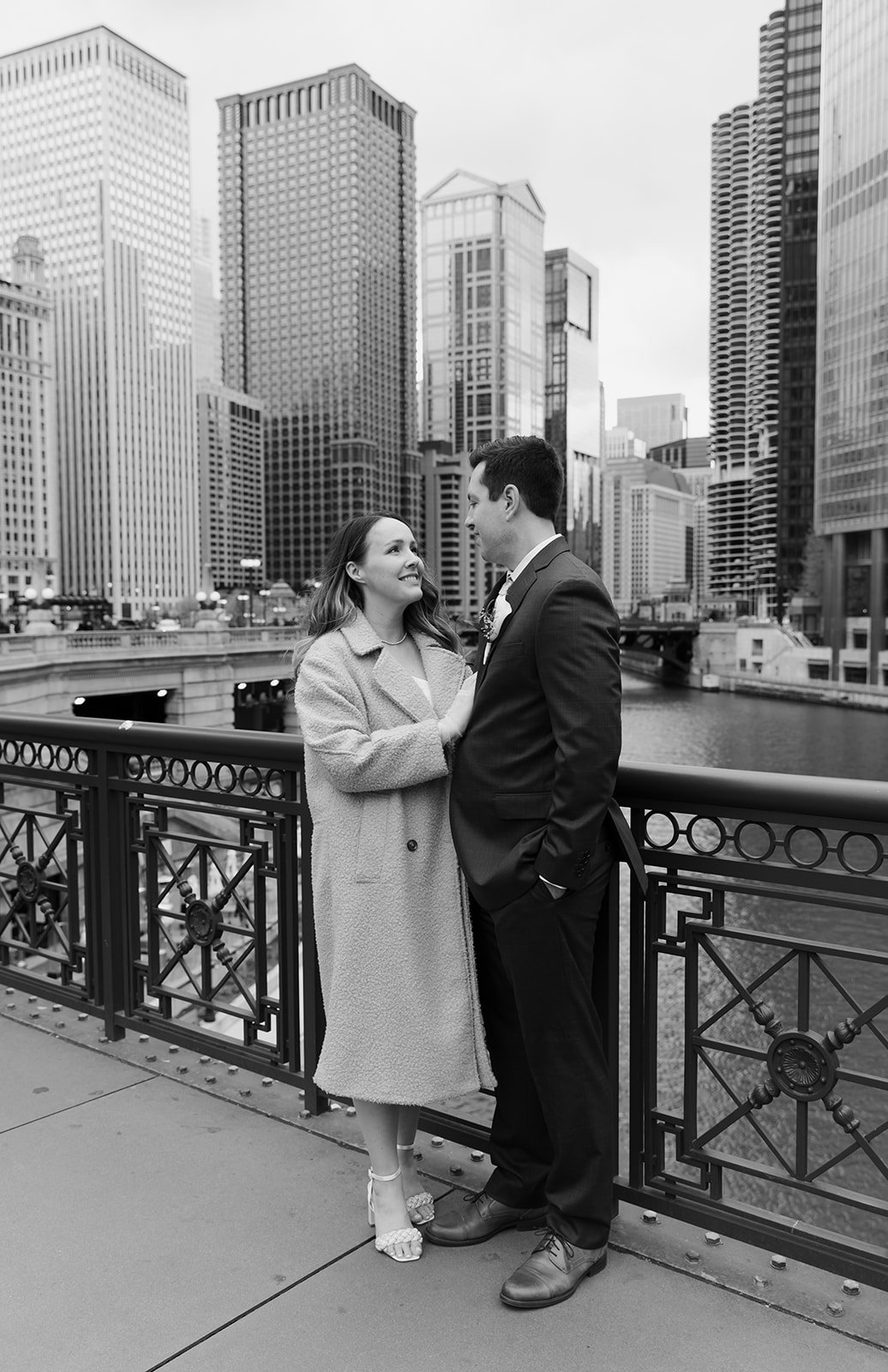 Wedding photo at Venteux Chicago and The Pendry Hotel.
