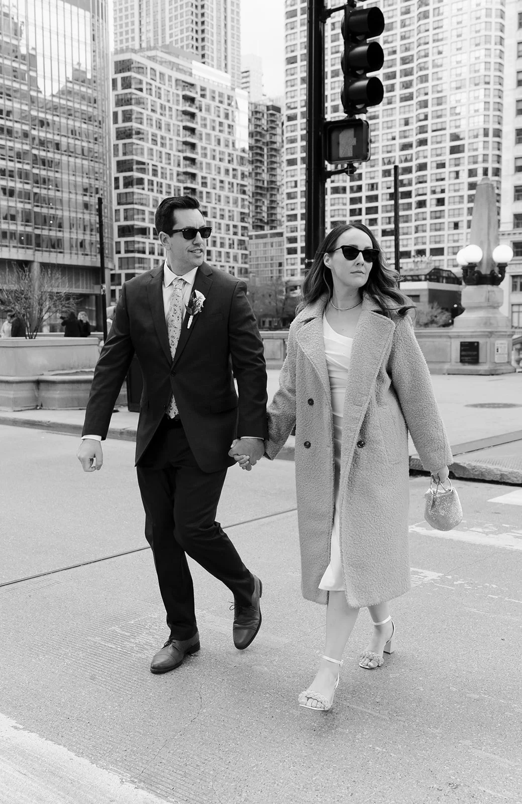 Wedding photos at Venteux Chicago and The Pendry Hotel.