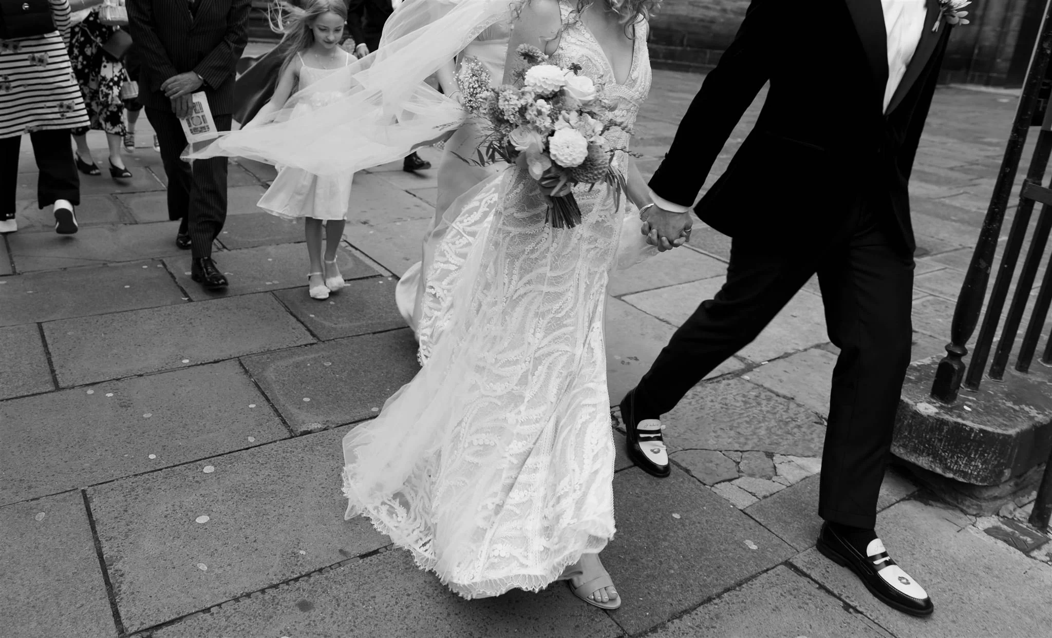 A wedding day at The InterContinental George Hotel in Edinburgh, Scotland.