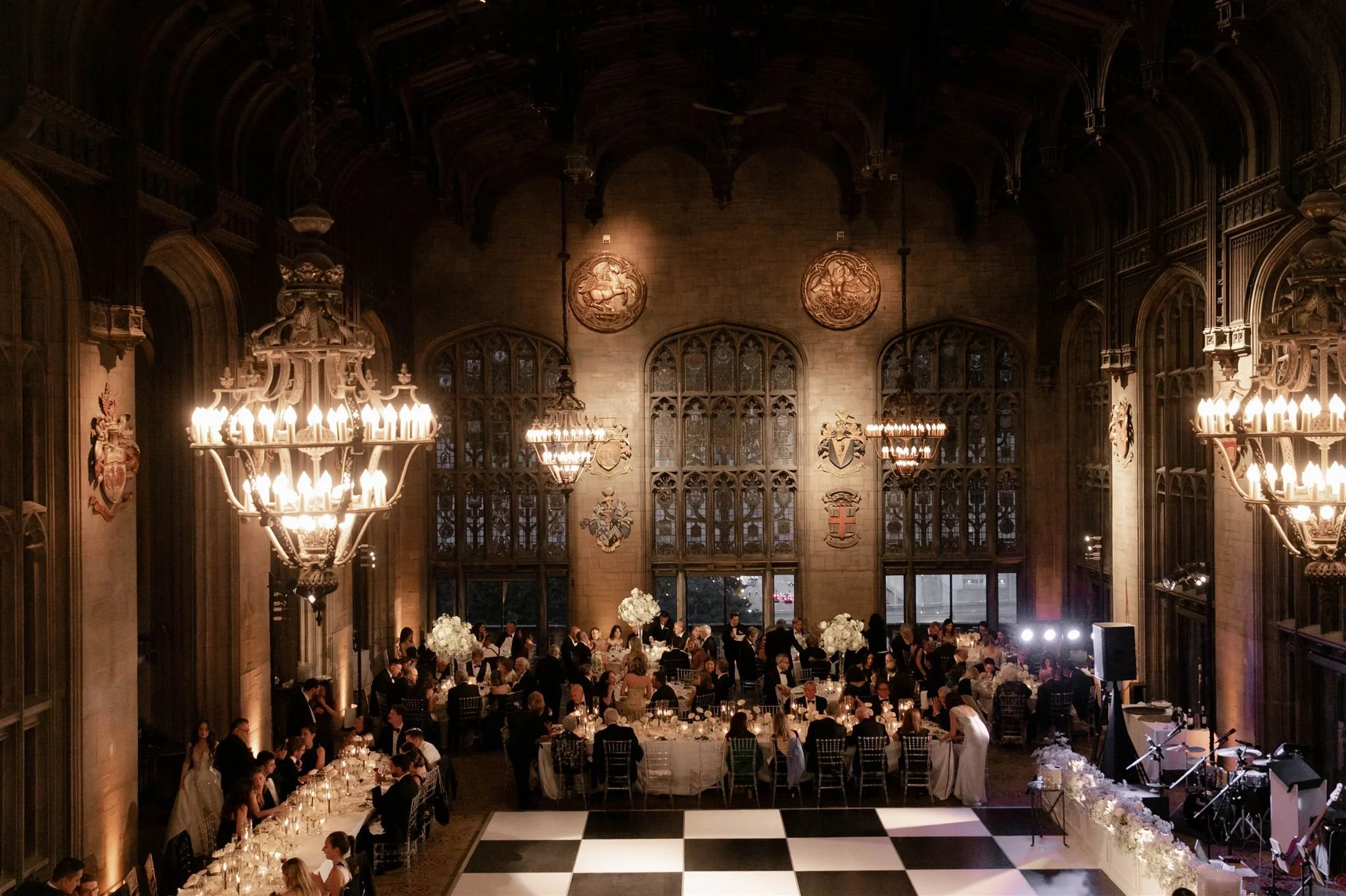A wedding at The University Club of Chicago.