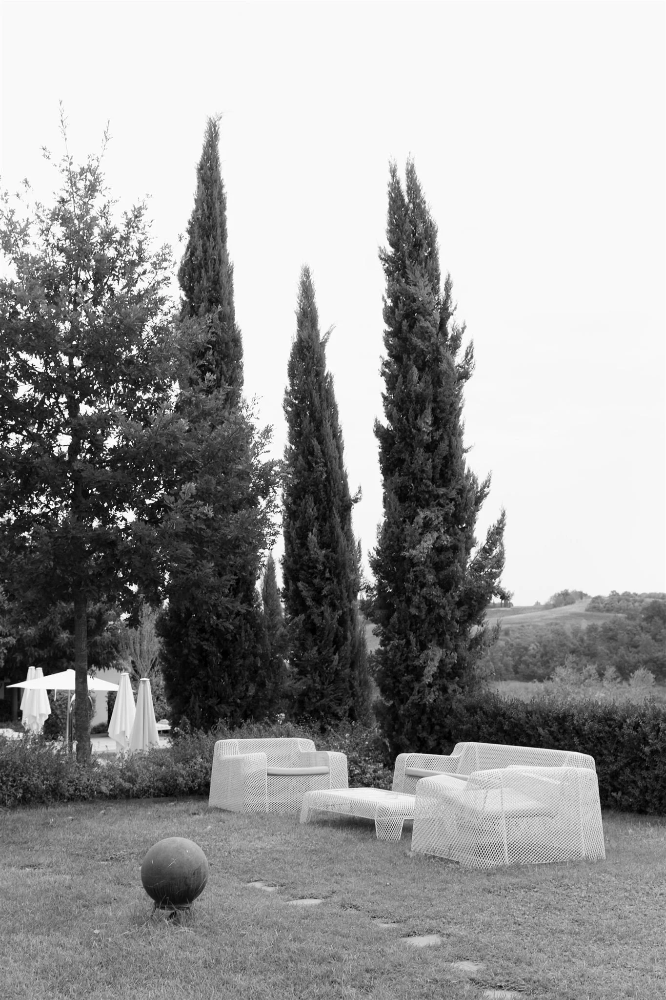 A wedding day at Villa Petriolo in Tuscany, Italy.