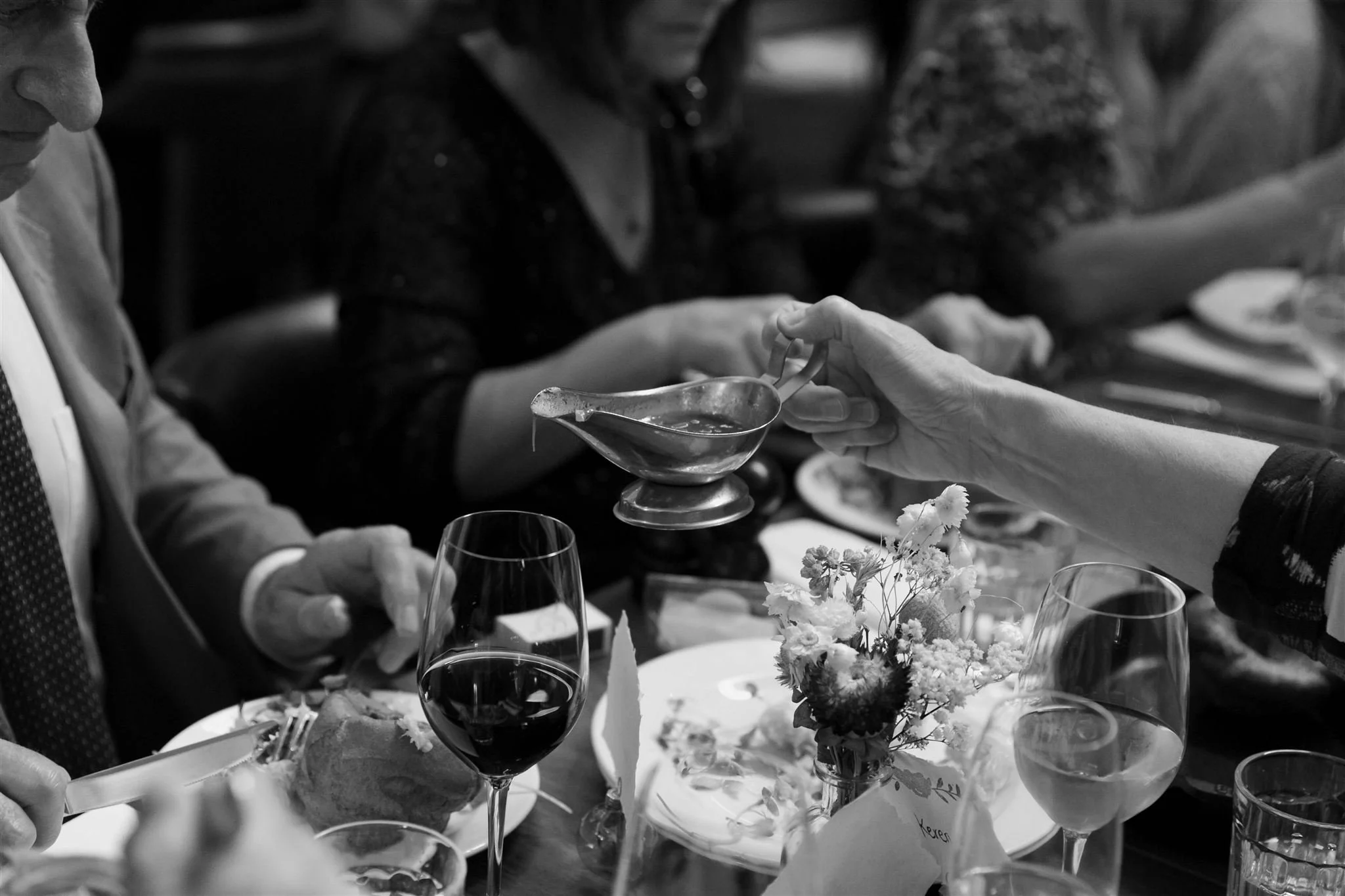 A wedding day at Hawksmoor in Edinburgh, Scotland.