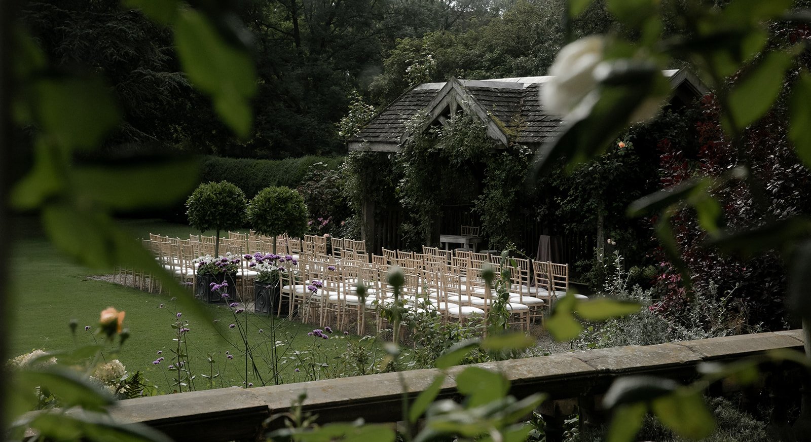 Middleton Lodge Estate wedding day in North Yorkshire, England.