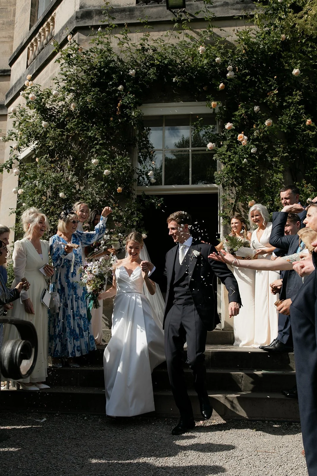 Middleton Lodge Estate wedding confetti in North Yorkshire.