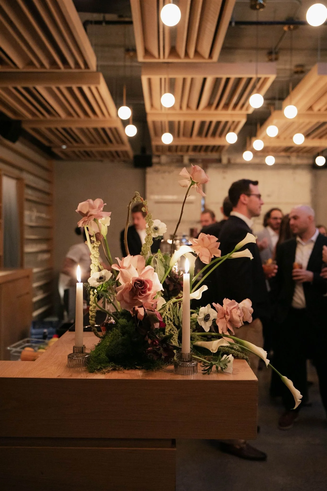 Wedding Bouquet at Maxwells Trading Chicago wedding venue.